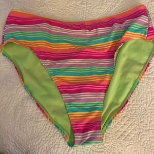 Women’s high rise swimsuit bottoms